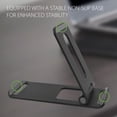 thumbnail image 4 of Foldable Desktop Stand, Adjustable Heavy Duty Desktop Stand Compatible to Smartphones, iPads and Tablets, 4 of 7
