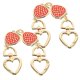 thumbnail image 1 of Chain Accessories Bag Extension Chain for DIY Use 2Pcs Alloy Red Strap, 1 of 5