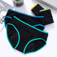 thumbnail image 3 of Ropa interior pantalones fisiológicos menstruales grandes ropa interior menstrual de algodón para mujer a prueba de fugas tía cintura baja, 3 of 6