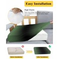 thumbnail image 5 of Green Black Ombre Couch Cushion Covers Stretch, Washable Sofa Seat Covers Individual Seat Cushion Sofa Slipcovers Modern Gradient Abstract Art Couch Cover Furniture Protector S-1PCS, 5 of 7