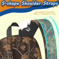 thumbnail image 5 of Camo and Deer Brown Pattern 17" School Backpacks for Teens,Waterproof Oxford Fabric,S-Shape Padded Straps for School,Travel,Hiking,Camping, 5 of 6