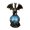 Blue, variant on KGJQ Dragon Statue with Ball, Dark Style Dragon Figurine, USB Powered Desktop Dragon Lamp Ornaments, Fantasy Gift for Men & Dragon Lovers