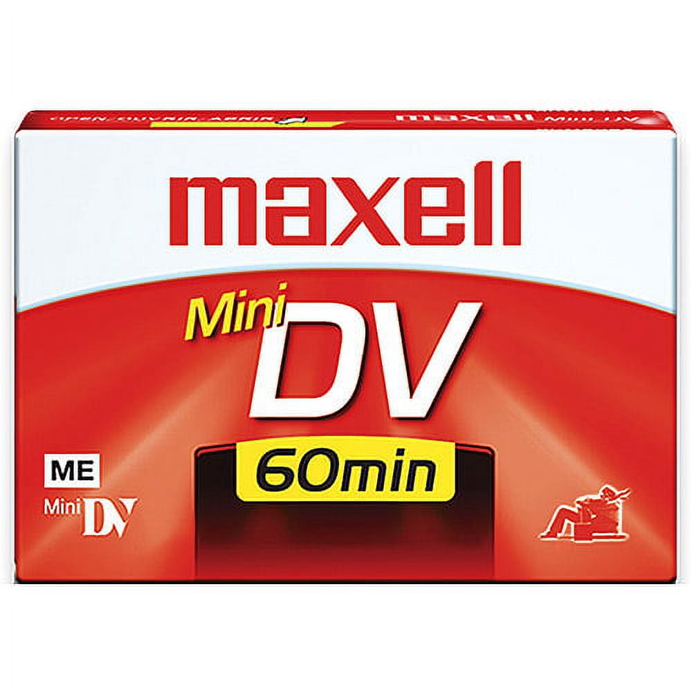 Maxell DVM 60 Mini DV Camcorder Tape for Video Recording - Walmart.com