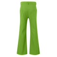 thumbnail image 4 of Zszcpp Jogging Pants For Men Solid Daily Life Vintage Wide Leg Simple Style Carnival Disco Flared Trousers Casual Trouser, 4 of 5