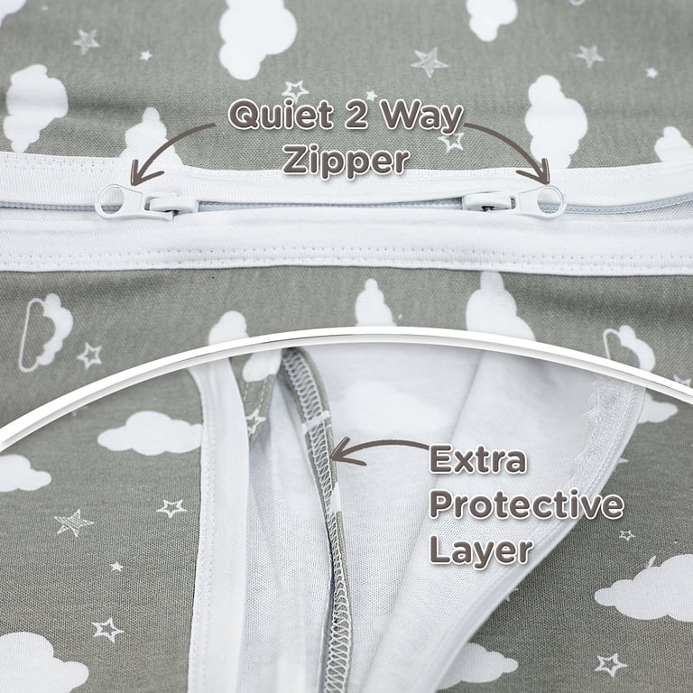 Bublo Baby Sleep Sack, 2-Pack Cotton Sleepwear photo 3
