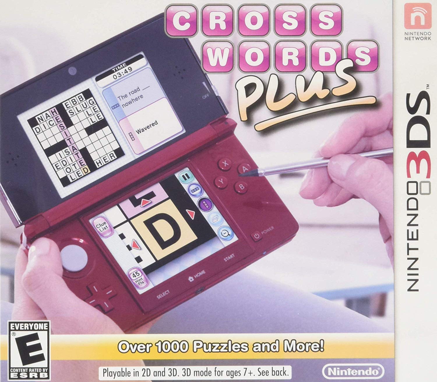 Crosswords PLUS - Nintendo 3DS Refurbished video game - Walmart.com 