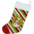 thumbnail image 2 of Carolines Treasures SS4596-CS Cavalier Spaniel Winter Snowflakes Christmas Stocking SS4596 Large multicolor, 2 of 2