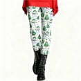 thumbnail image 2 of Roncen Roncen Women's Christmas Printed Yoga Leggings - Stretchy High-Waisted Casual Pants for Holiday & Workout, 2 of 7
