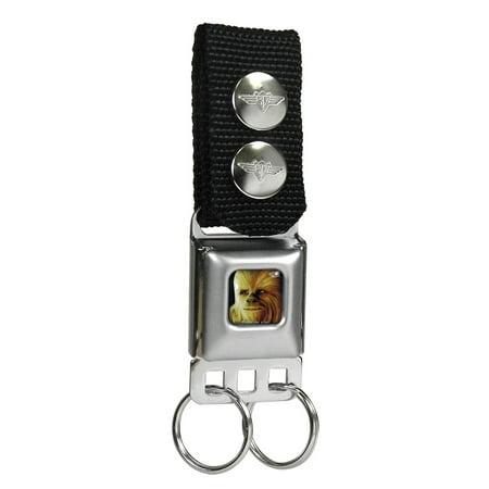 Star Wars Chewbacca Face Seat-belt Buckle Key Chain