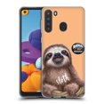 thumbnail image 1 of Head Case Designs Officially Licensed Animal Club International Faces Sloth Soft Gel Case Compatible with Samsung Galaxy A21 (2020), 1 of 7