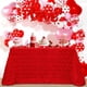 thumbnail image 4 of Mantel Redondo, Estampado Floral, Diseño de Rosa en Relieve, Cubremesa de 120 cm de Diámetro, Tela de Poliéster para Bodas, Fiestas, Decoración de San Valentín, 4 of 6