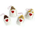 thumbnail image 2 of Angel Ornament - Felt Wool Christmas, Fair Trade Handmade in Nepal, 2 of 4