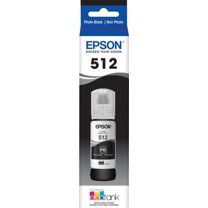 EPSON 512 EcoTank Ink Ultra-high Capacity Bottle Photo Black (T512120-S) Works with EcoTank ET-7700, ET-7750