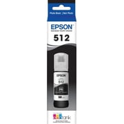 EPSON 512 EcoTank Ink Ultra-high Capacity Bottle Photo Black (T512120-S) Works with EcoTank ET-7700, ET-7750