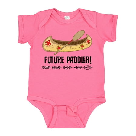 

Inktastic Canoe Boating Future Paddler Gift Baby Boy or Baby Girl Bodysuit
