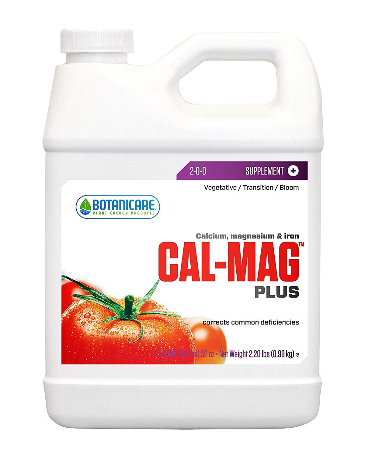 Botanicare CALMAG Plus Plant Supplement 200 Formula, 1 Quart