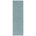 thumbnail image 2 of SAFAVIEH Braided Gino Distressed Machine Washable Reversible Runner Rug, Teal/Green, 2'3" x 10', 2 of 4