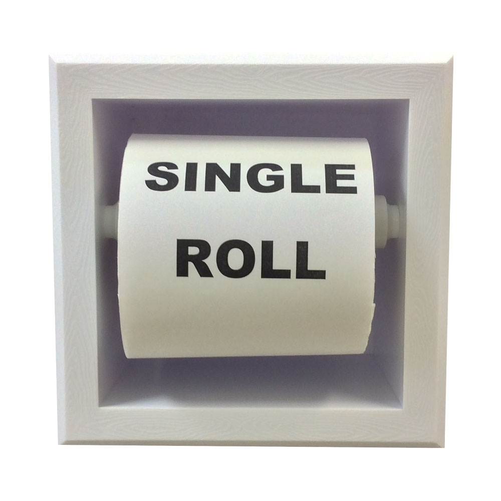 Rhea Recessed In Wall Plastic Toilet Paper Holder - 5.5" x 5.5"