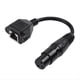 thumbnail image 2 of 1 Par de Adaptador Hembra XLR de 3 Pines una RJ45 Cable de ExtensióN de Conector RJ45 una XLR para la Serie de Controladores -CON, 2 of 5