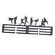 thumbnail image 5 of Colgador de exhibición para medallas Perfecl soporte para pared hierro para carreras deportivas, 5 of 8