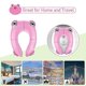 thumbnail image 5 of Faltbarer Kinder Toilettensitz, Tragbar Kinder Toilettentrainer Sitz, Wc Sitz Kleinkind Reise Tpfchentrainer Mit Aufbewahrungstte, Rosa Frosch Hy, 5 of 5