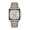Silvergold-White, variant on Luxury Man Quartz Wristwatch Luminous Calendar Men's Square Business Watches Stainless Steel Men Watch