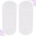 thumbnail image 1 of COOPHYA 2Pcs Bottleneck Guitar Slide Glass Premium Design Clear Bright Sound, 1 of 8