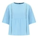 thumbnail image 4 of Vestidos Casuales Para Mujer, Blusas De Mujer De Moda Camisa suelta de manga corta para mujer, 4 of 8