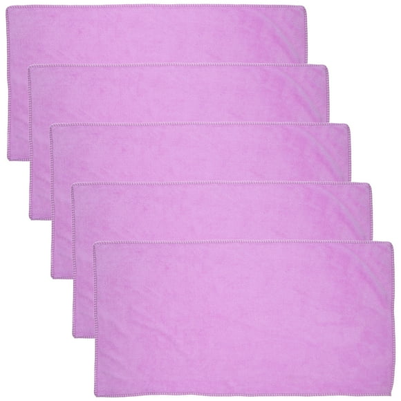 5 uds paños de limpieza de coche paños ultraabsorbentes paños de limpieza reutilizables toallas de limpieza de ventanas