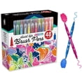 thumbnail image 1 of TBC The Best Crafts 48 Colors Dual Tip Brush & Fine Pens, 1 of 6