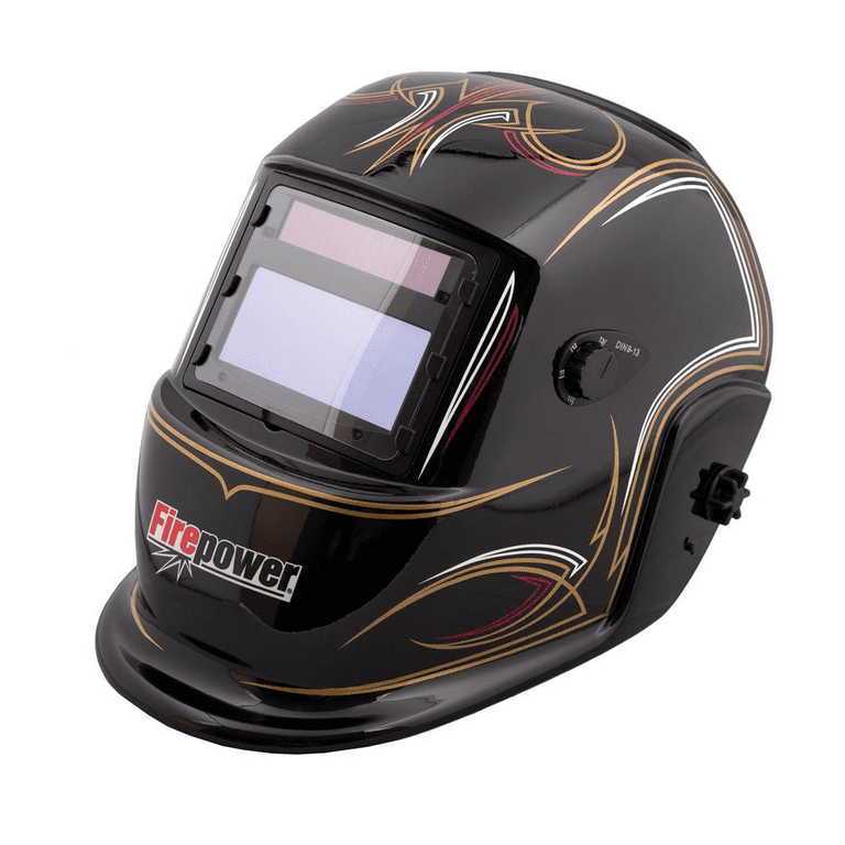 Firepower 1441-0085 Auto-Darkening Welding Helmet, New Pinstripes