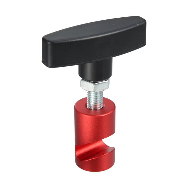 Unique Bargains Car Hood Lift Support Clamp Lift Rod Clamp Strut Holder Retainer Tool 14mm Aluminum Alloy Red