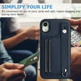 thumbnail image 2 of Dteck Wallet Case for iPhone XS Max, iPhone XS Max Case with Kickstand Leather Card Holder, Phone Protective Back Cover,Blue, 2 of 6