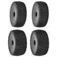 thumbnail image 3 of Senjay 12mm Hex RC Wheels And Tires, RC Front Rear Tires And Wheels Environmentally Friendly For 1/10 RC Off Road Car, 3 of 8