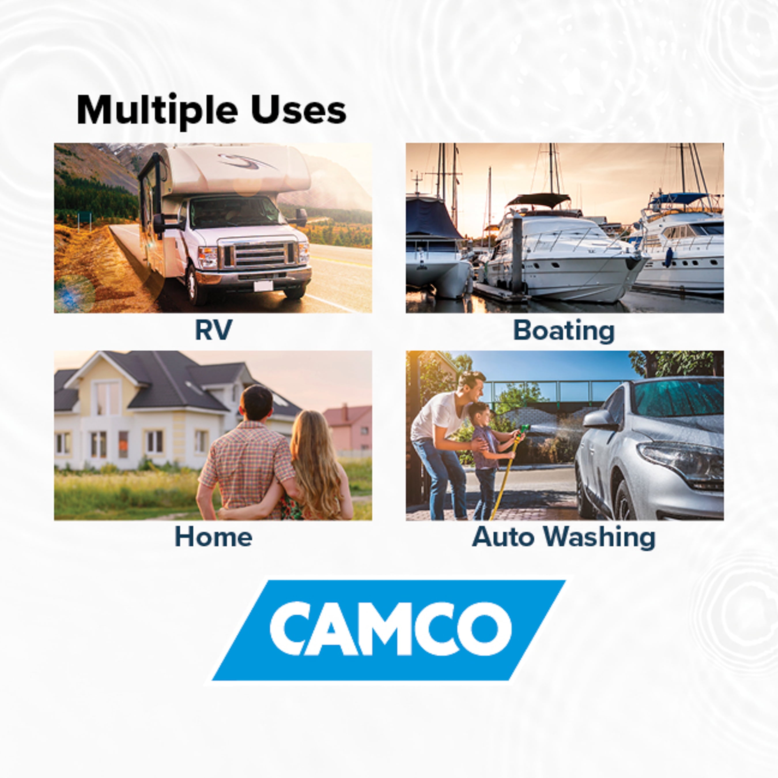 Camco 90-Degree Hose Elbow for RVs - Solid Brass Construction, Certified Lead-Free (22505)