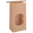 thumbnail image 1 of Grease Proof Storage Bag, Bakery Bags with Clear Window, Food Kraft Paper Bag Container, Stand up Packaging Bag Kitchen Accessories(L), 1 of 7