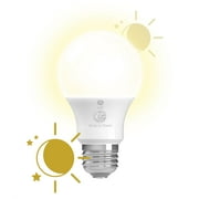 GE LED+ A19 Dusk to Dawn LED Light Bulbs, Security Lights, 60 Watt Replacement, Soft White