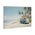 thumbnail image 3 of Stupell Industries Summer Bus on Shoreline Transportation Painting Wrapped Canvas Canvas Art Print Wall Art, 24 x 16, 3 of 7