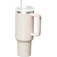 thumbnail image 1 of Gobelet avec Poignée 40 oz Tasse de Voyage avec Couvercle Isolé en Acier Inoxydable Thé Glacé Café Cadeau ROSE, 1 of 6