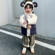 thumbnail image 4 of Gibobby Grandes NiñosAbrigos de invierno para niños pequeños y niñas, chaqueta con capucha y cremallera gruesa con orejas de , traje de nieve para invier(Marina, 3-4 Años), 4 of 5