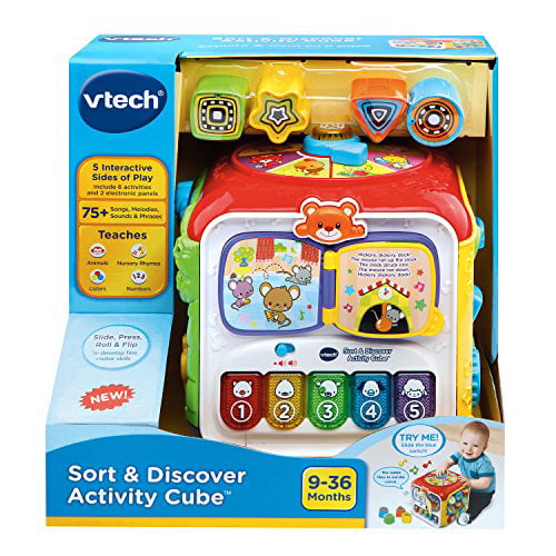 VTech Sort \u0026 Discover Activity Cube 