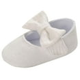 naisibaby Baby Girls Crib Shoes Walking Sneakers with Cute Bowknot