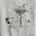 thumbnail image 3 of Peanuts - Snoopy Woodstock Igloo - Toddler & Youth Crewneck Fleece Sweatshirt, 3 of 6