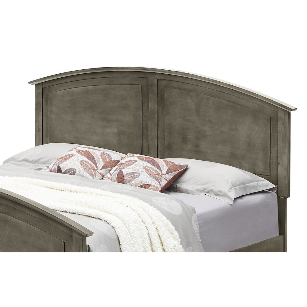 Glory Furniture Hammond King Panel Bed in Gray