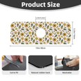 thumbnail image 2 of Sikiie Cartoon Corn Pumpkin Sunflower Splash Guard for Sink Faucet-1 PC Super Absorbent Fast Drying Mat Sink Gadgets-Splash Guard for Kitchen, Sink Mat, 2 of 7