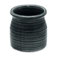 thumbnail image 3 of Cheungs Kifon Curved Ceramic Ceramic Pot - Dark Gray Small, 3 of 5