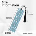 thumbnail image 3 of Kdxio Rabbit And Balloon Print Metal Tassel Bookmarks,Perfect Gift for Art Lovers and Bookworms Metal Bookmarks for Women, 3 of 8