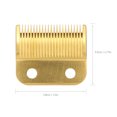 thumbnail image 2 of Cabeza de cuchilla para cortadora de cabello (compatible con Wahl 8504) - Opciones en dorado y plateado, ideal para uso en casa o salón., 2 of 6