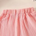 thumbnail image 6 of TOWED22 Infant Girls 2pcs Sweet Clothing Sets Sleeveless Tee and Shorts Lovely Summer Outfits Toddler Tank Top Clothes Pocket(Pink,18-24 M), 6 of 9