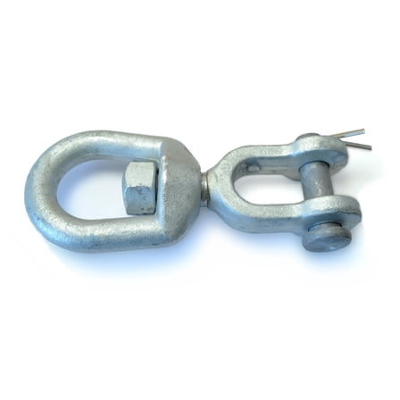 3/4" Galvanized Steel Jaw & Eye Swivels (1 pcs.)